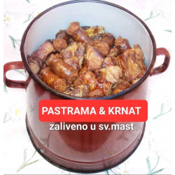 Pastrama krnat mix zaliveno u mast 2.5 kg