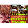 PASTRAMA domaće dimljeno proprženo meso zaliveno u mast  kofa od 2.5.kg