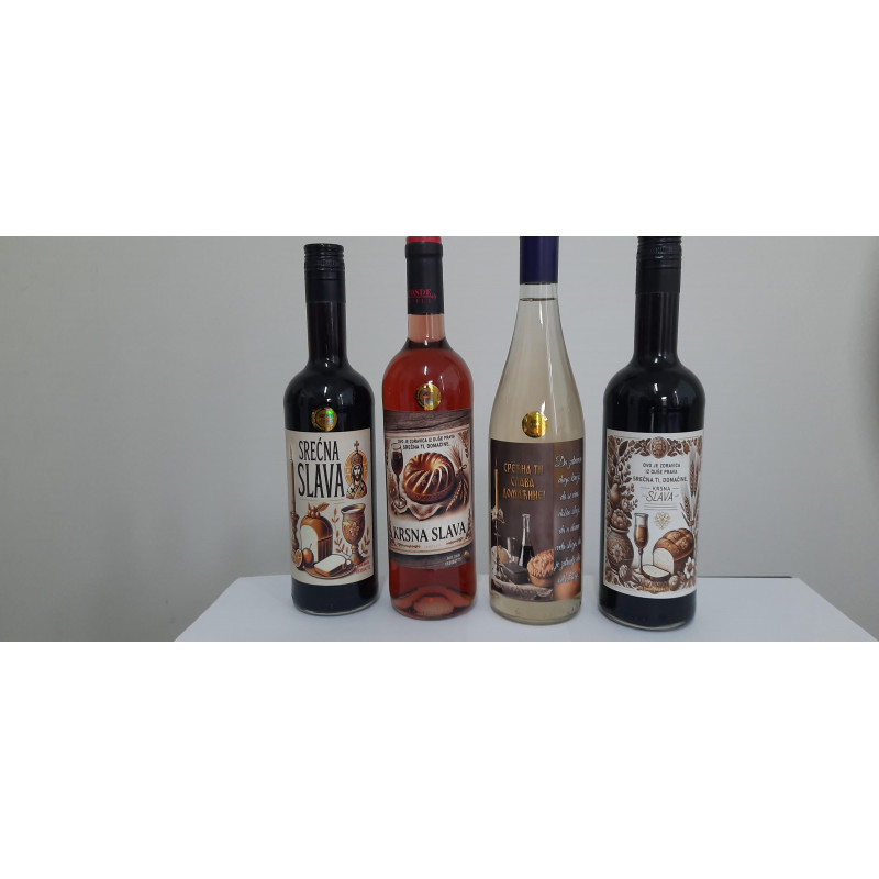 Vino poklon za salvu o,75 Vino poklon za salvu o,75