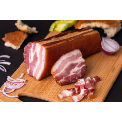 Pastrama domaća mesnata slanina