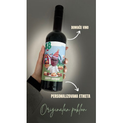 Vino sa personalizovanom etiketom