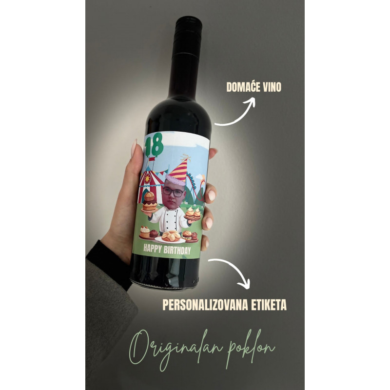 Vino sa personalizovanom etiketom