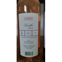 Visočki vino rose  0.75