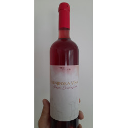 "Krajinska vina"Rose excluzive 0,75