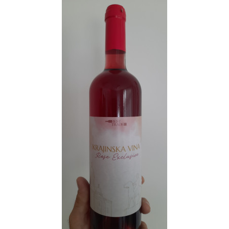 "Krajinska vina"Rose excluzive 0,75