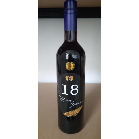 Vino Heppy 18.Birthday. 0,75