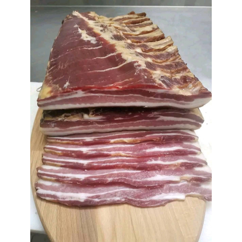 Domaća mesnata hamburska slanina Domaća mesnata hamburska slanina