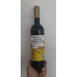 "Krajinska vina"zlatna tamnjanika 0,75