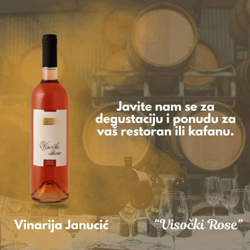 Visočki vino rose 0.75 Visočki vino rose 0.75