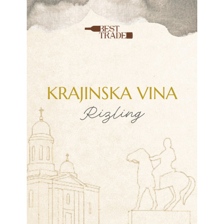 "Krajinska vina" Rizling 0,75