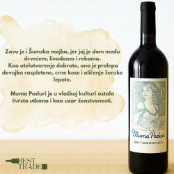 "Krajinska vina"crna tamnjanika 0,75