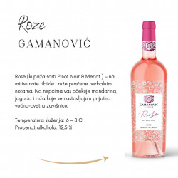 Vino Rosse Gamanović 0.75