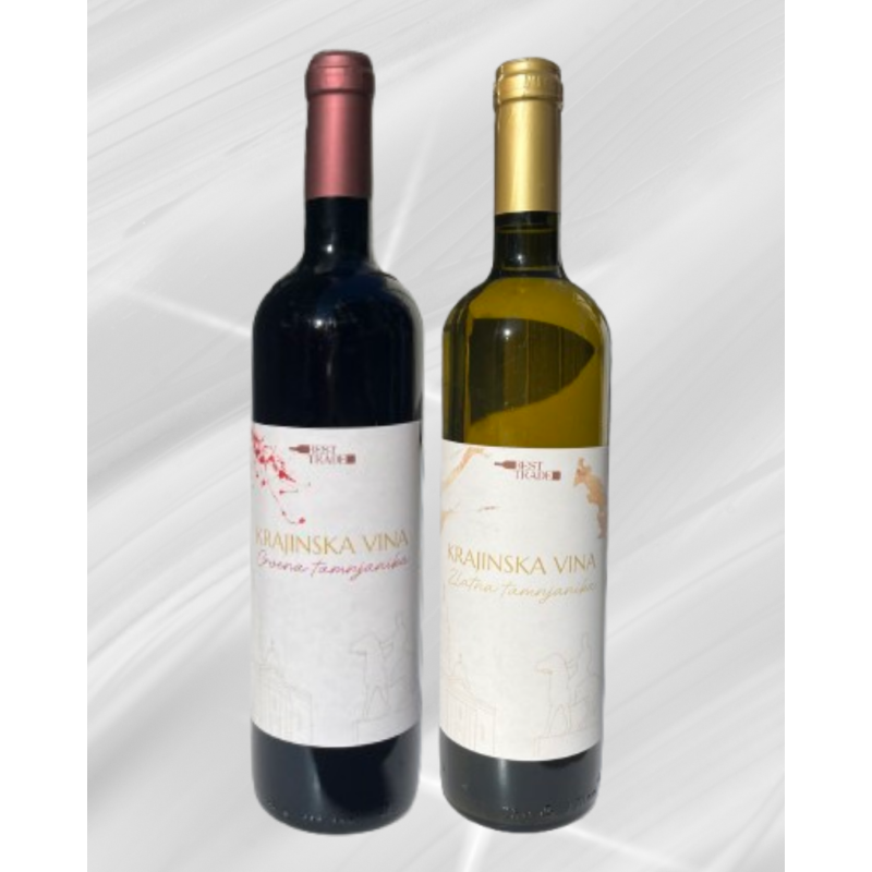Zlatna & Crna Tamjanika 2x0.75 Krajinska vina