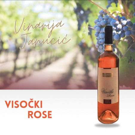 Visočki vino rose  0.75